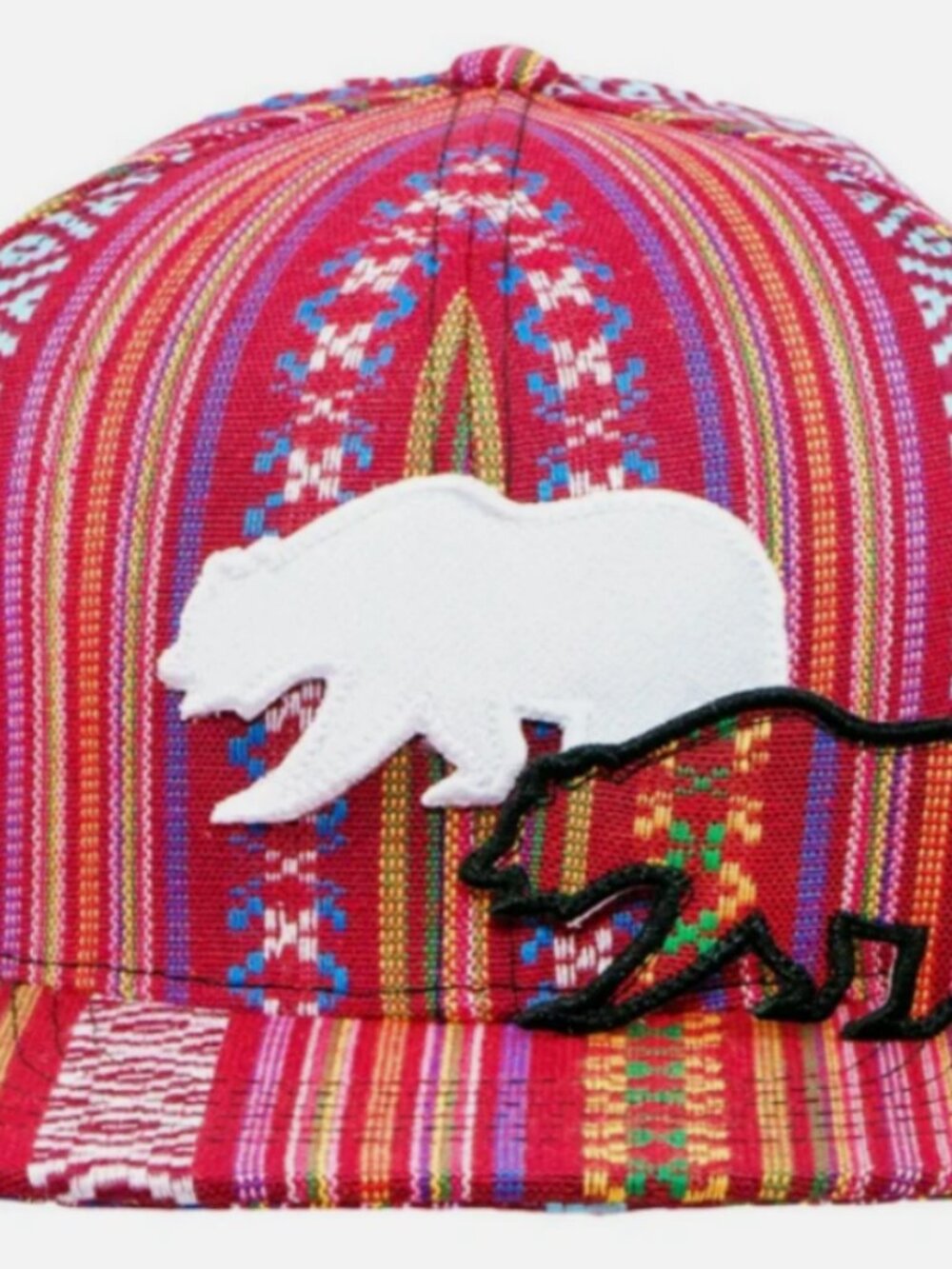 REMOVABLE BEAR PHOENIX RISING SNAPBACK GRASSROOTS HAT NWT